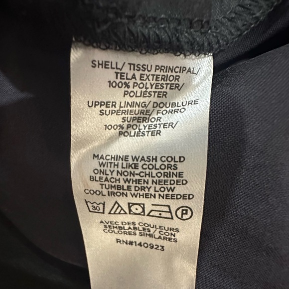 LOFT Black Jumpsuit 4P Petite V Neck Puff Sleeve 3/4 Sleeve Wide Leg - Picture 12 of 13